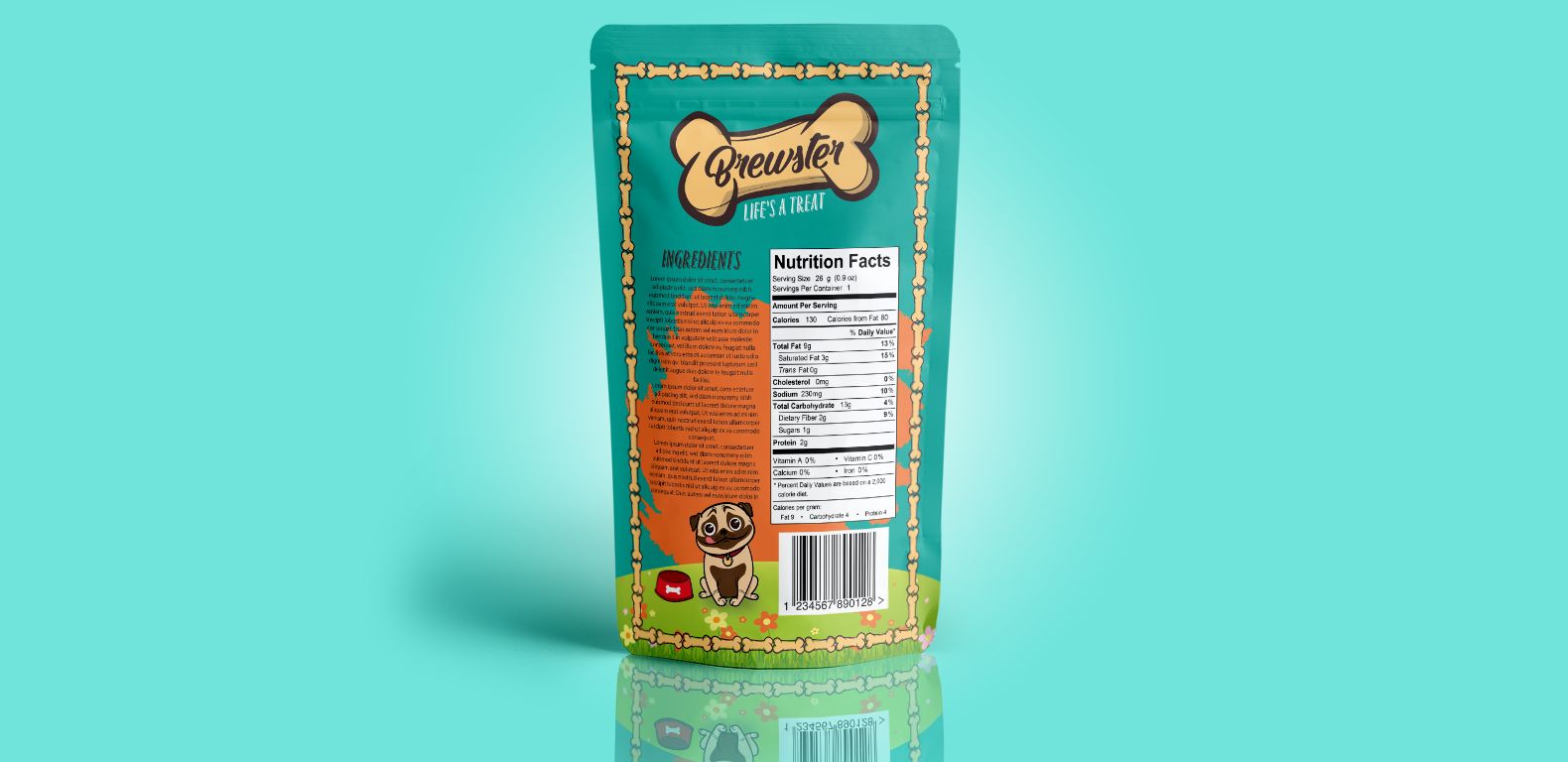 Packaging-Design-Brewster-pet-food-back