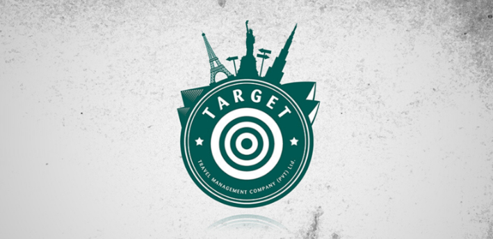 Centerspread-Target-Travels-logo-Design